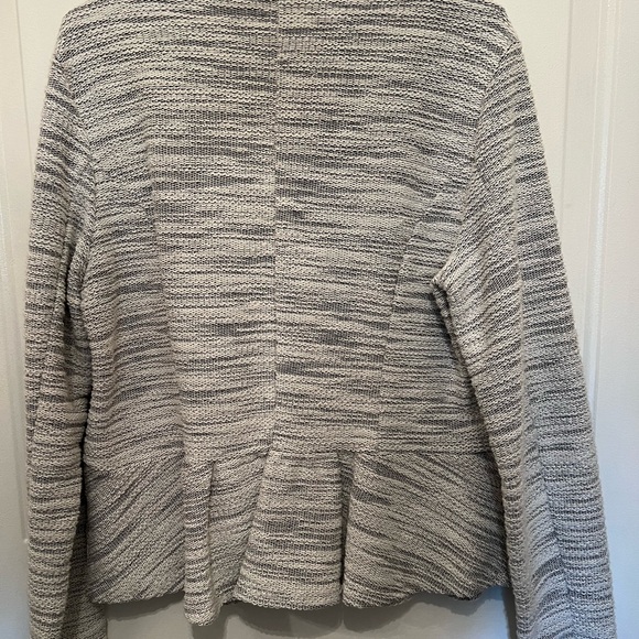 Elle Peplum style gray tweed jacket, size 16 ladies ๐๐๐ - Picture 6 of 9